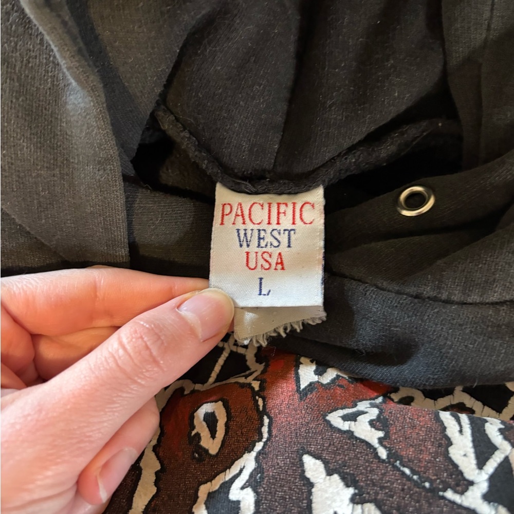 VTG 2002 Slipknot Black Hoodie fits SMALL - Picture 3 of 6